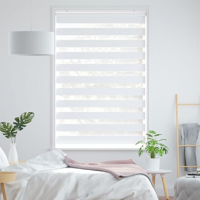 Winstar Soft White Zebra Roller Blind