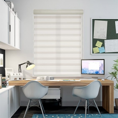 Winstar Luxe Cream Zebra Roller Blind