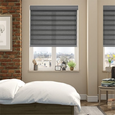 Winstar Luxe Ironstone Zebra Roller Blind