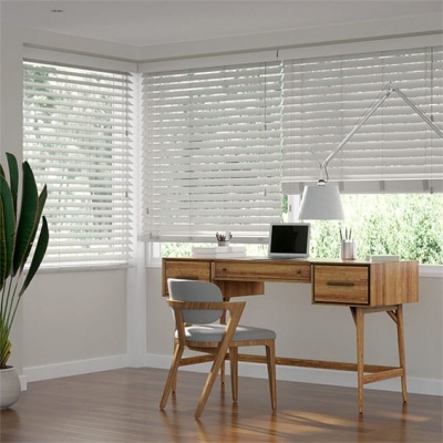 Metropolitan Thunder Grey Wooden Blind