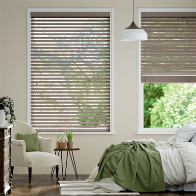 Metropolitan Smoke Whisper Wooden Blind