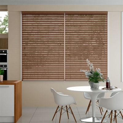 Metropolitan Mocha Wooden Blind