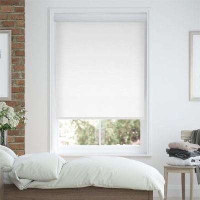 Eclipse Cassette Brilliant White Roller Blind